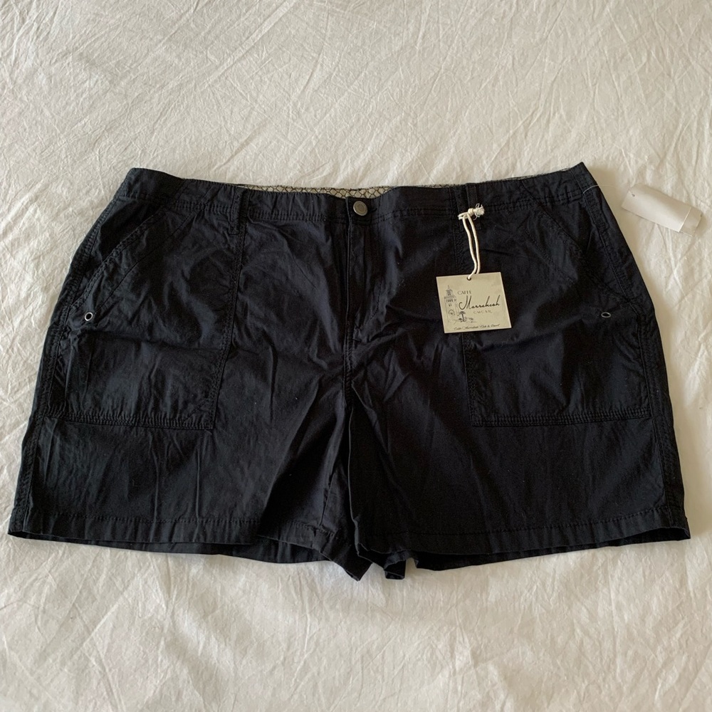 Cafe Marrakesh black shorts
